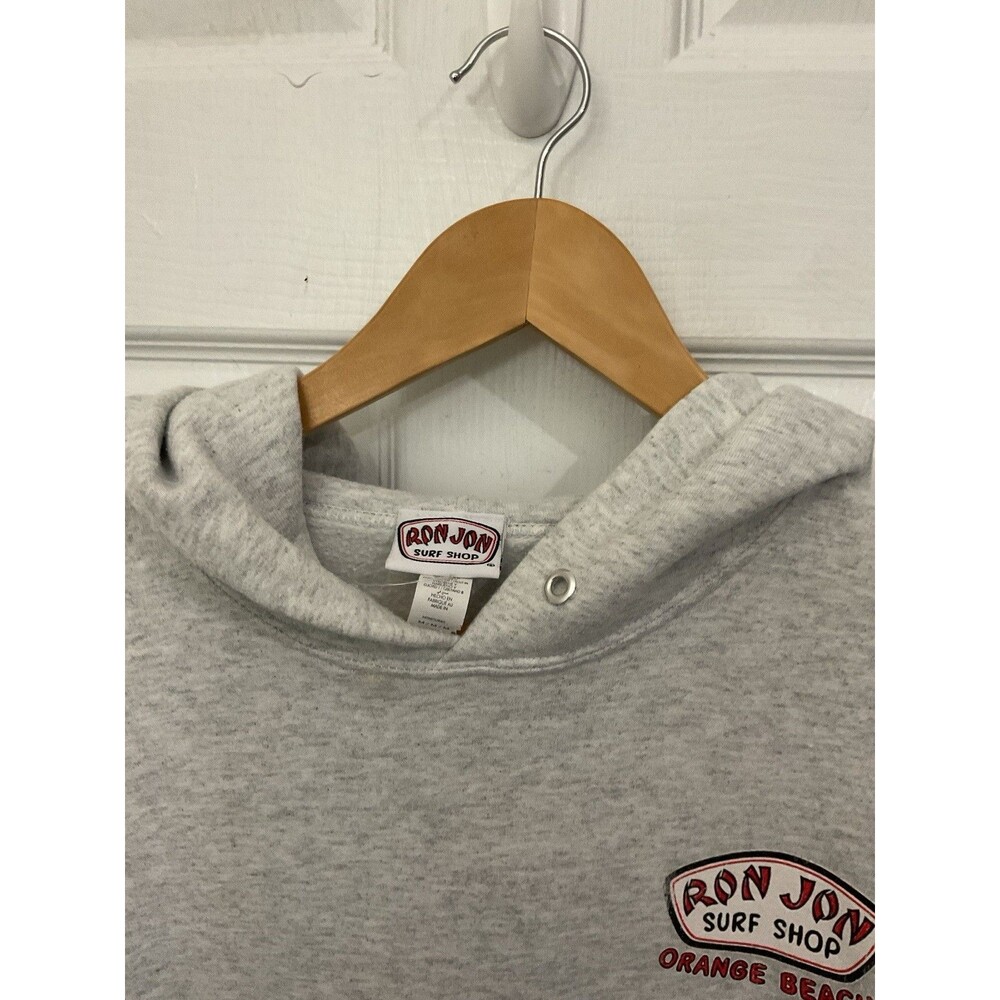 Ron Jon Surf Shop Orange Beach Hoodie Men’s Medium Grey - Picture 4 of 7